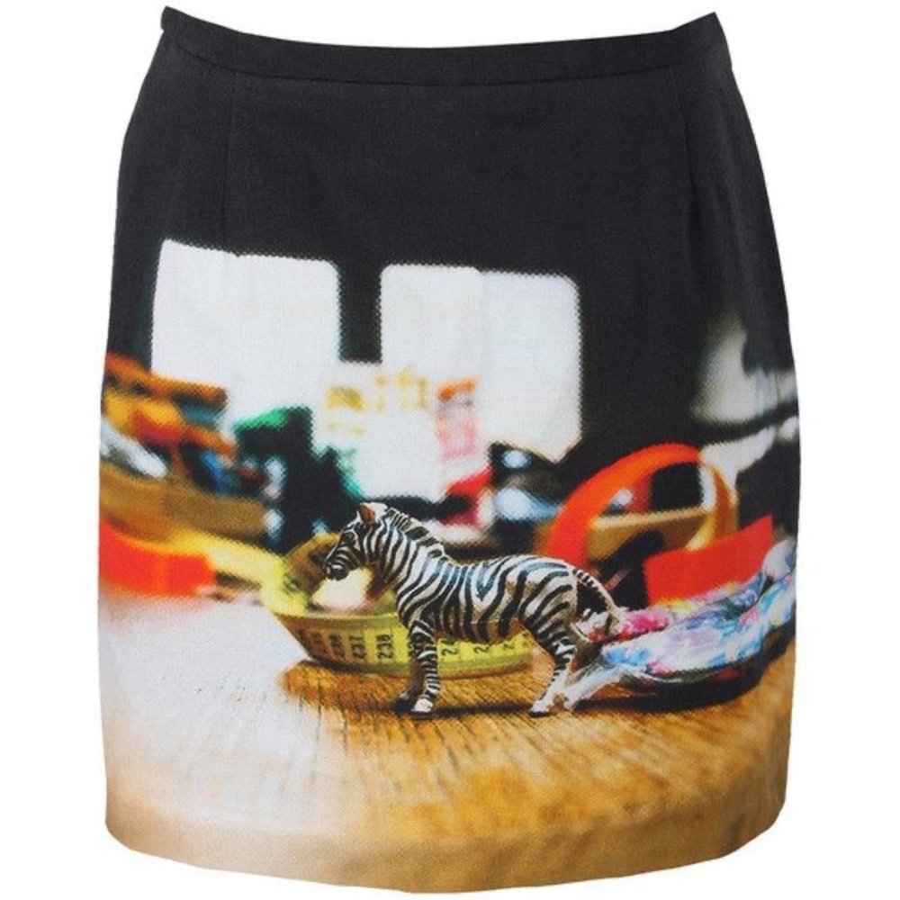 Paul By Paul Smith Zebra Print Mini Skirt 🦓